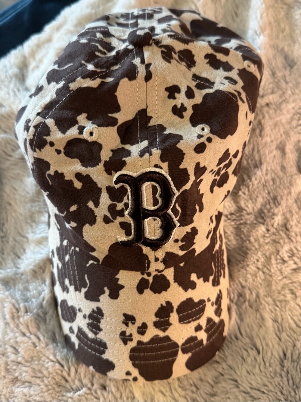 '47 Brand Boston Red Sox Cow Print Women's Adjustable Hat